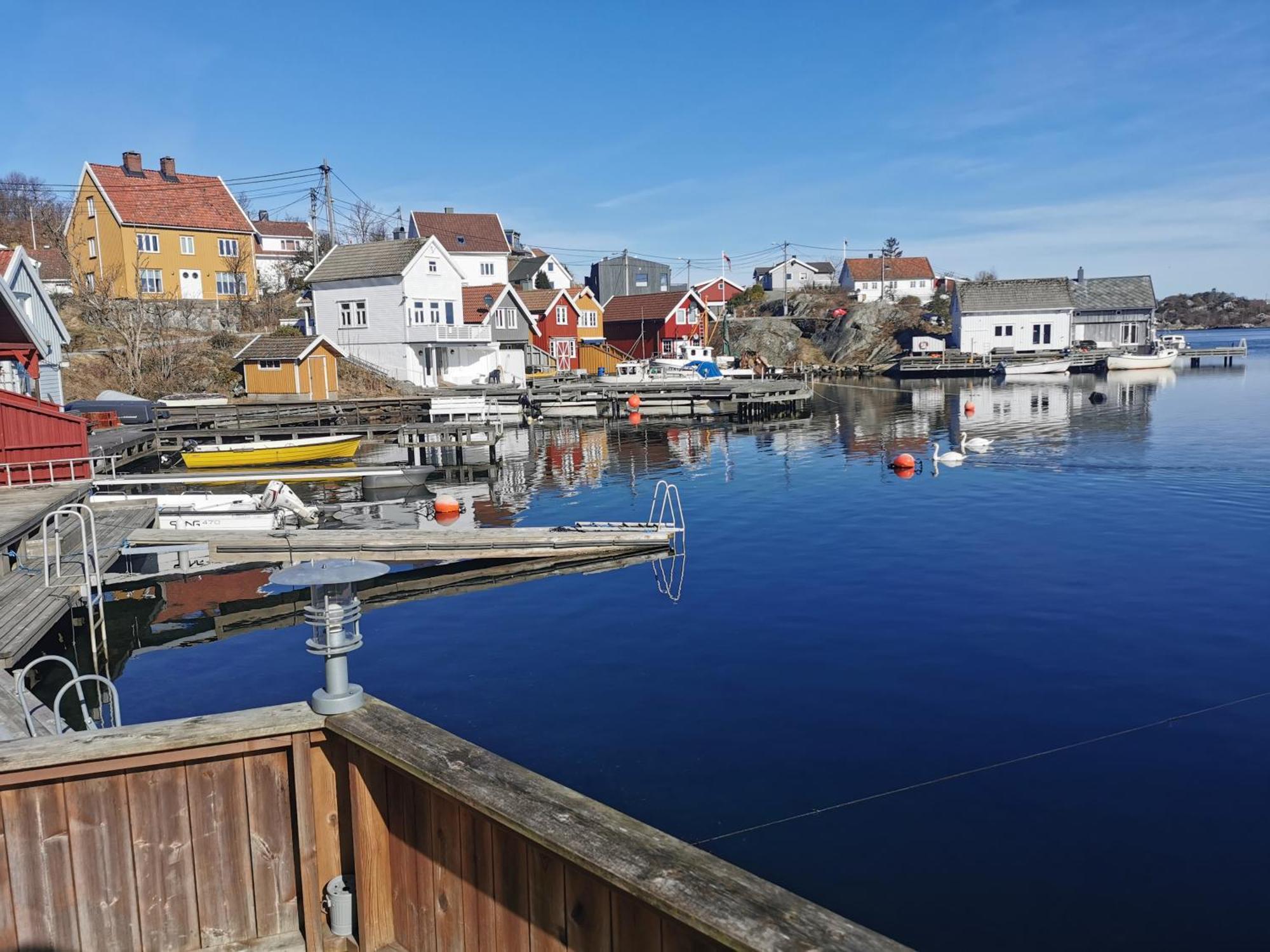Ferie Pa Bryggekanten I Kristiansand, Flekkeroy Exterior foto